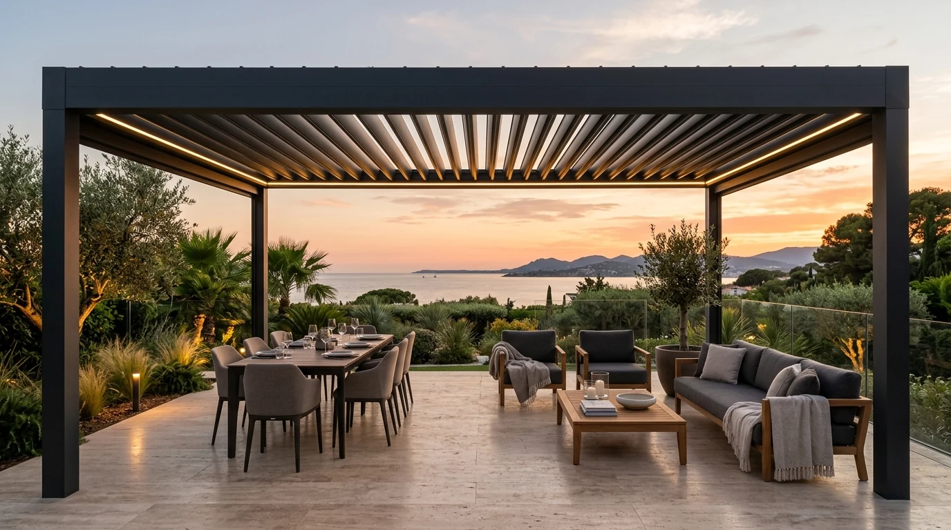 Lüks Sky-Roof Bioklimatik Tavan Kiti